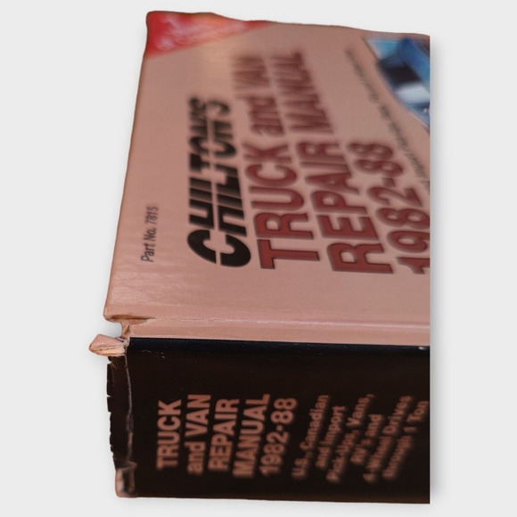 Chilton 7815 Truck & Van Manual 82-88 HC US Import 4WD - Picture 4 of 7